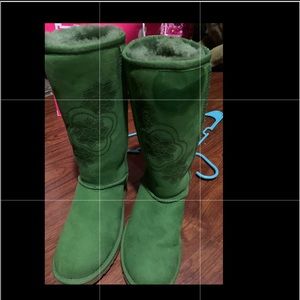 Ugg boots tall green